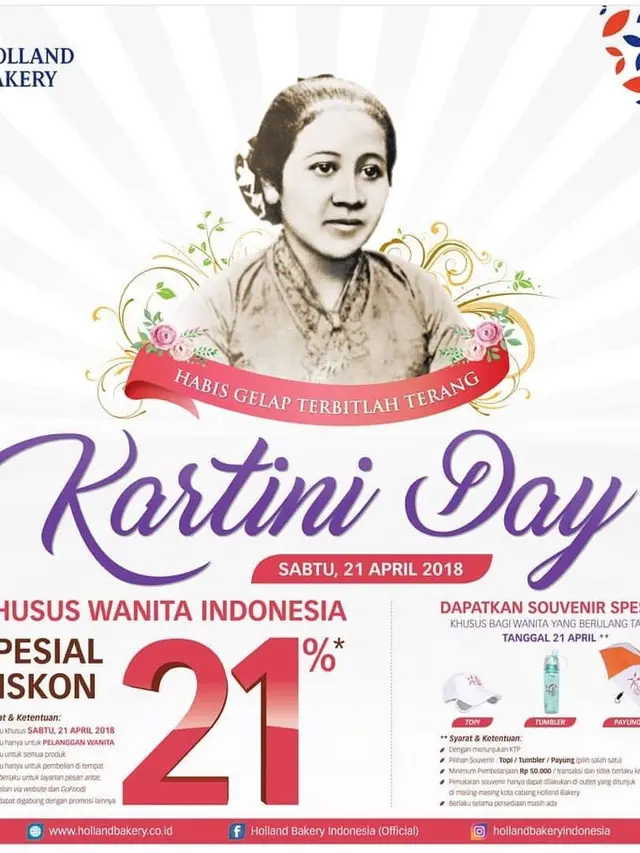 Sambut Hari Kartini, Ini Ragam Diskon Jajanan bagi Perempuan
