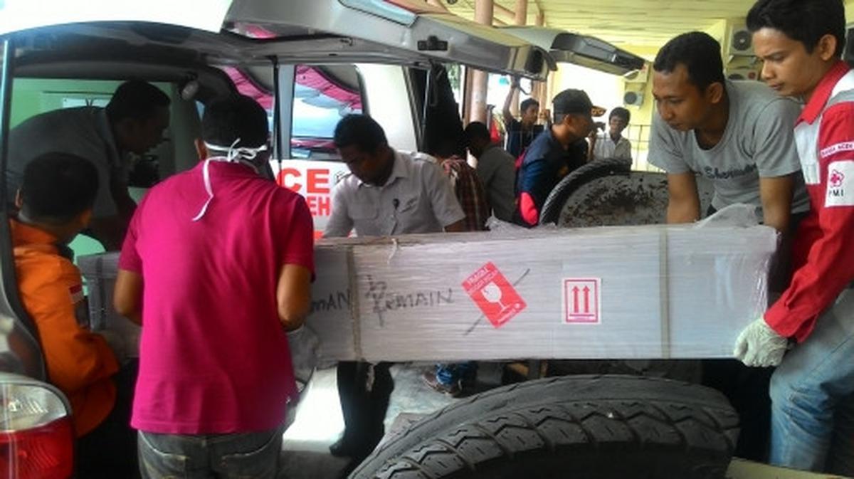 Jenazah korban kapal tenggelam di Malaysia tiba di Aceh