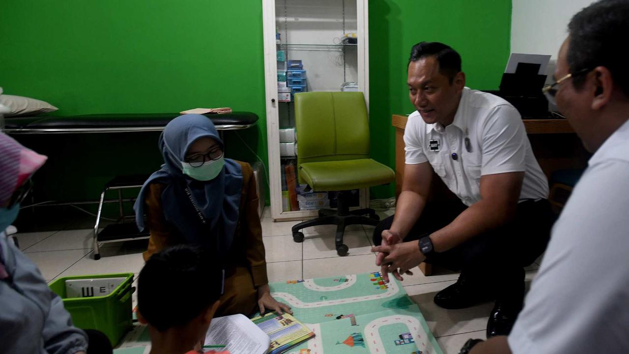 AHY tinjau program cek kesehatan gratis untuk warga berulang tahun