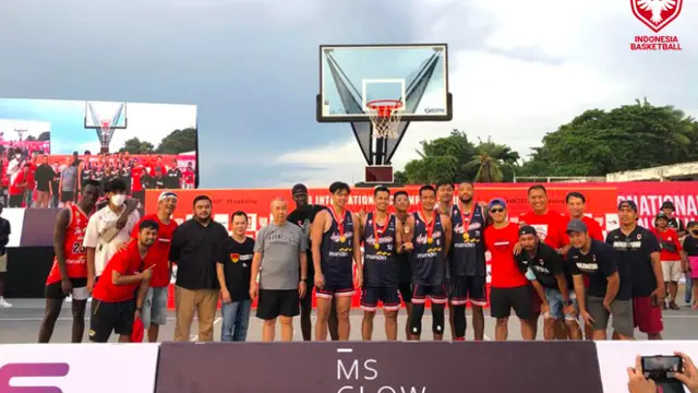 Timnas Bola Basket 3x3 Indonesia Putra