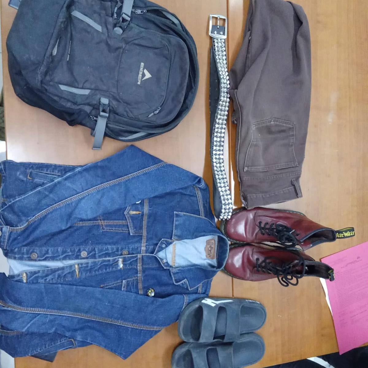 Barang bukti demo di Bandung rusuh