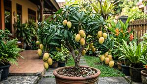 Jenis Pohon Mangga yang Tidak Tinggi (Foto: Gemini AI)