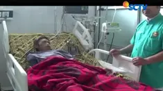 Wawan, pria pemakan paku kesulitan membiayai pengobatan karena tidak memiliki Jamkesmas.