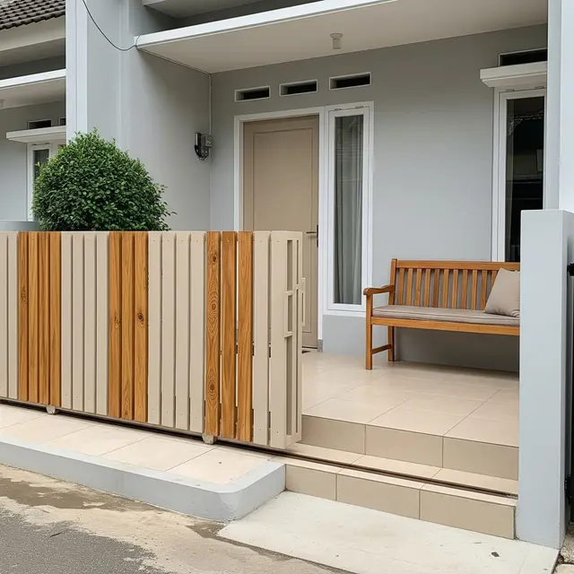 9 Kombinasi Warna Cat Teras dan Pagar Rumah Minimalis, Ciptakan Fasad Modern