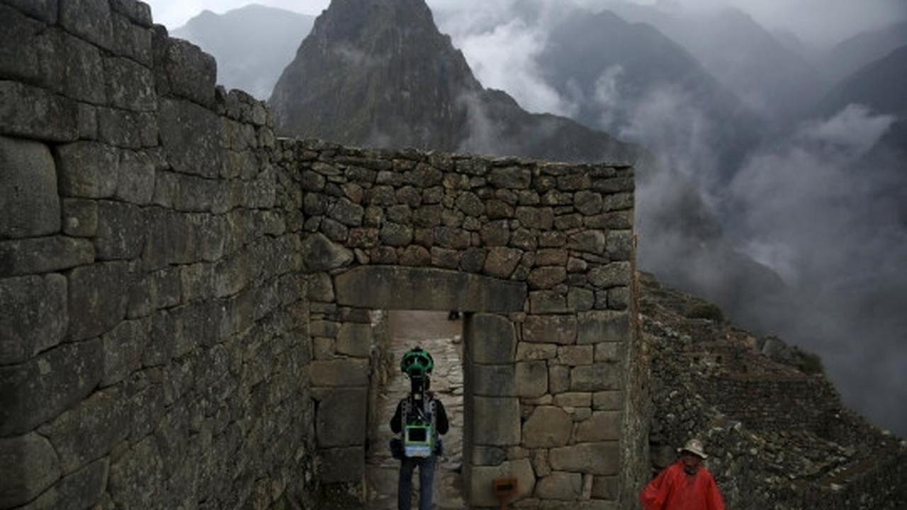 Penjelajahan Google Street View di gunung tua Suku Inca
