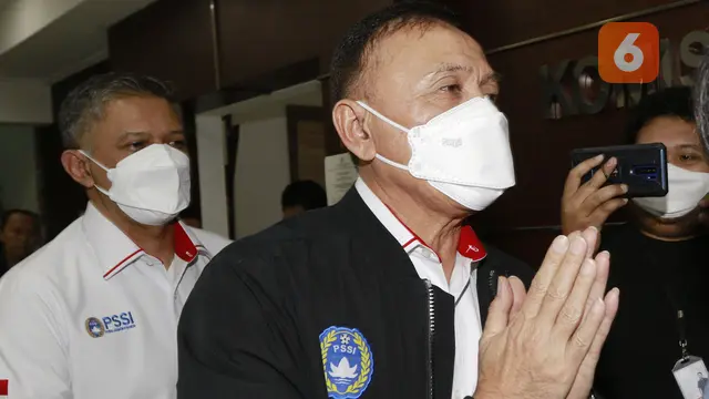Foto: Hindari Wartawan, Ketua Umum PSSI Mochamad Iriawan Penuhi Panggilan Komnas HAM Terkait Tragedi Kanjuruhan