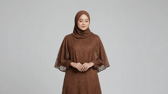 Model Gamis Simpel untuk Pinggul Besar yang Elegan by Gemini