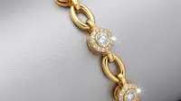 7 Model Gelang Emas Hollow Motif Rantai Oval Cocok untuk Harian dan Pesta