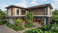 8 Model Rumah dengan Taman Kecil di Tengah Bangunan, Inspirasi Unik untuk Sejukkan Hunian