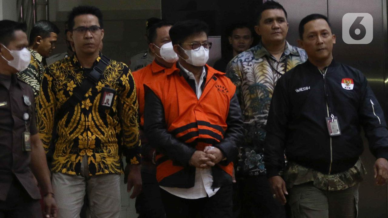 Mantan Mentan Syahrul Yasin Limpo