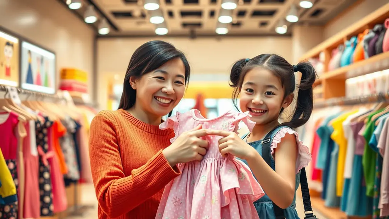 mimpi membelikan baju untuk anak perempuan