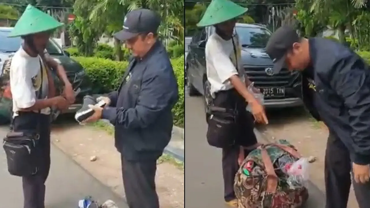 Beli Sandal di Pedagang Keliling, Cara Yusuf Mansur Nawar Harga Ini Curi Perhatian
