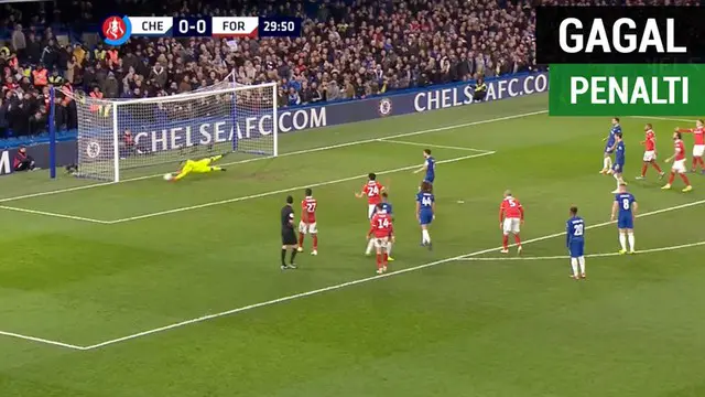 VIDEO: Fabregas Gagal Penalti pada Laga Perpisahan dengan Chelsea