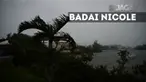 Badai Nicole melanda bermuda dengan angin berkecepatan 185 km per jam.