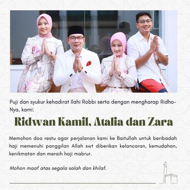 Ridwan Kamil Badalkan Haji untuk Mendiang Eril
