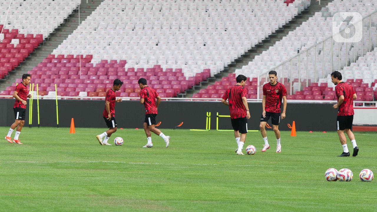 Timnas Indonesia Matangkan Strategi di Sesi Latihan Resmi