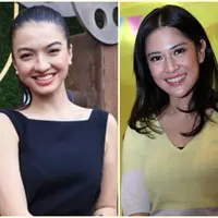 Dian Sastrowardoyo dan Raline Shah. (Desmond Manullang/Galih W. Satria/Bintang.com)