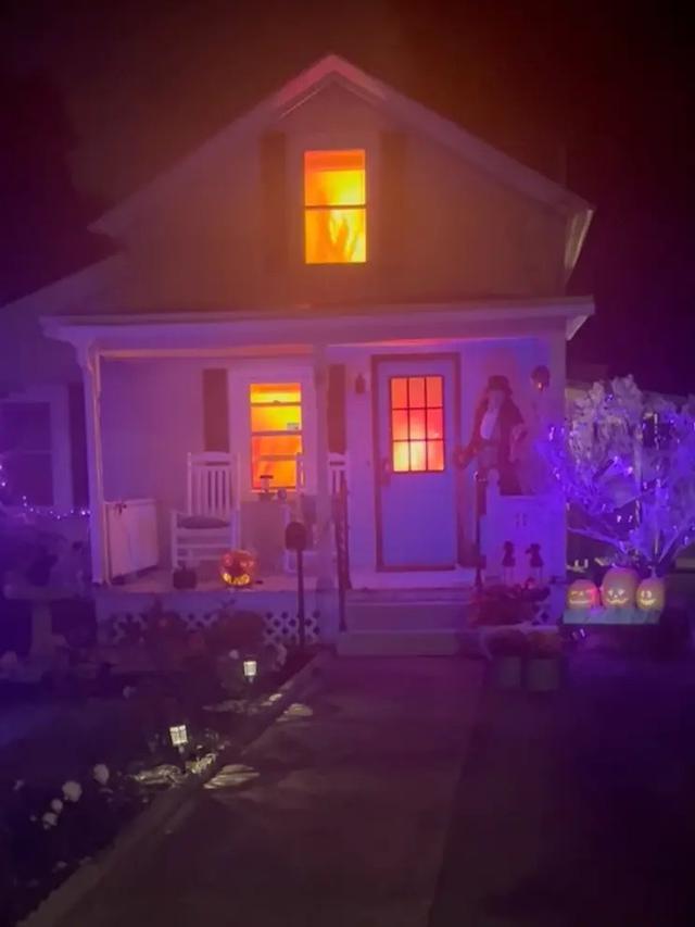 Dekorasi Rumah Seperti Terbakar