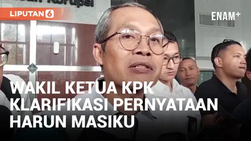 VIDEO: Wakil Ketua KPK Sebut Belum Tahu Lokasi Harun Masiku