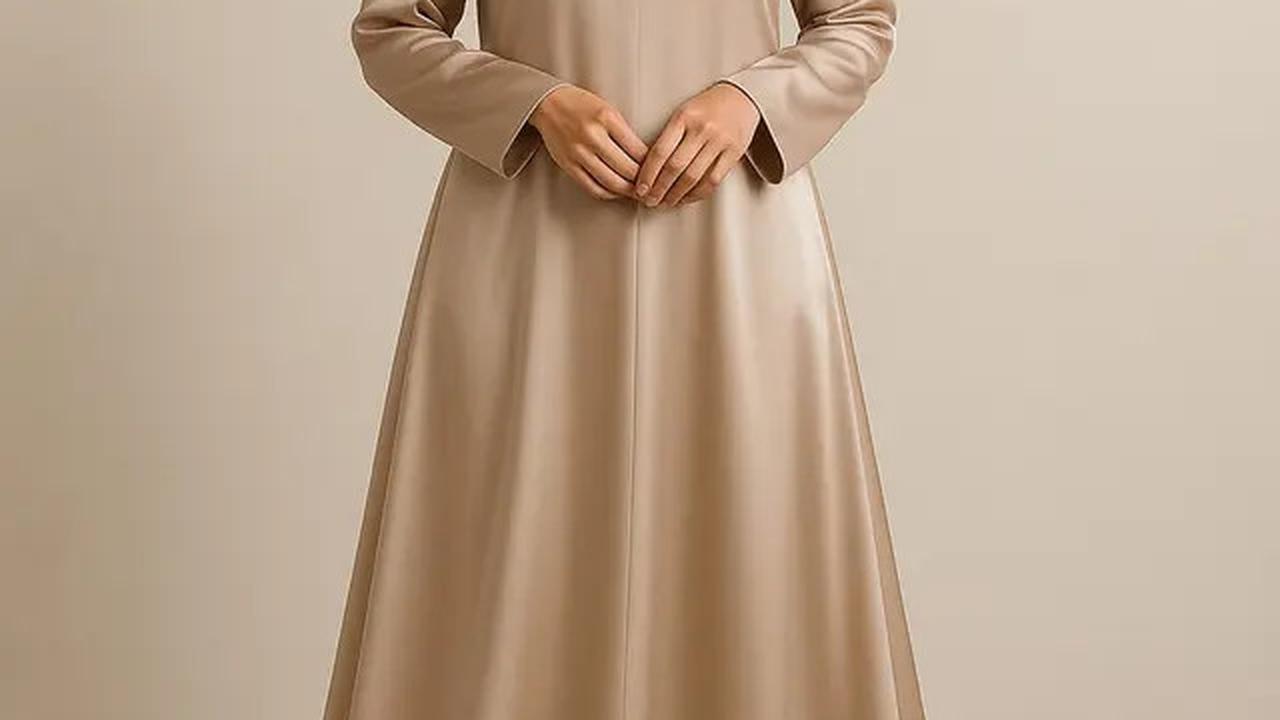 8 Model Gamis Syari Bahan Jatuh Enggak Bikin Gerah, Stylish untuk Berbagai Acara di 2025
