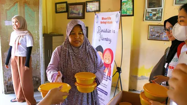 Buka Puasa Bersama 4.000 Anak Yatim, Gandeng Garda Pangan untuk Berbagi Bekal.