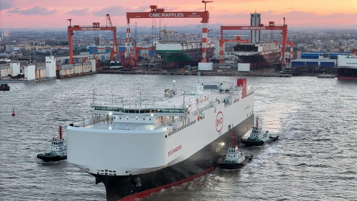 Siap Kuasai Pasar Global, BYD Borong 10 Kapal Pengangkut Mobil Listrik