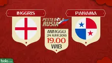 Piala Dunia 2018 Inggris Vs Panama (Bola.com/Adreanus Titus)