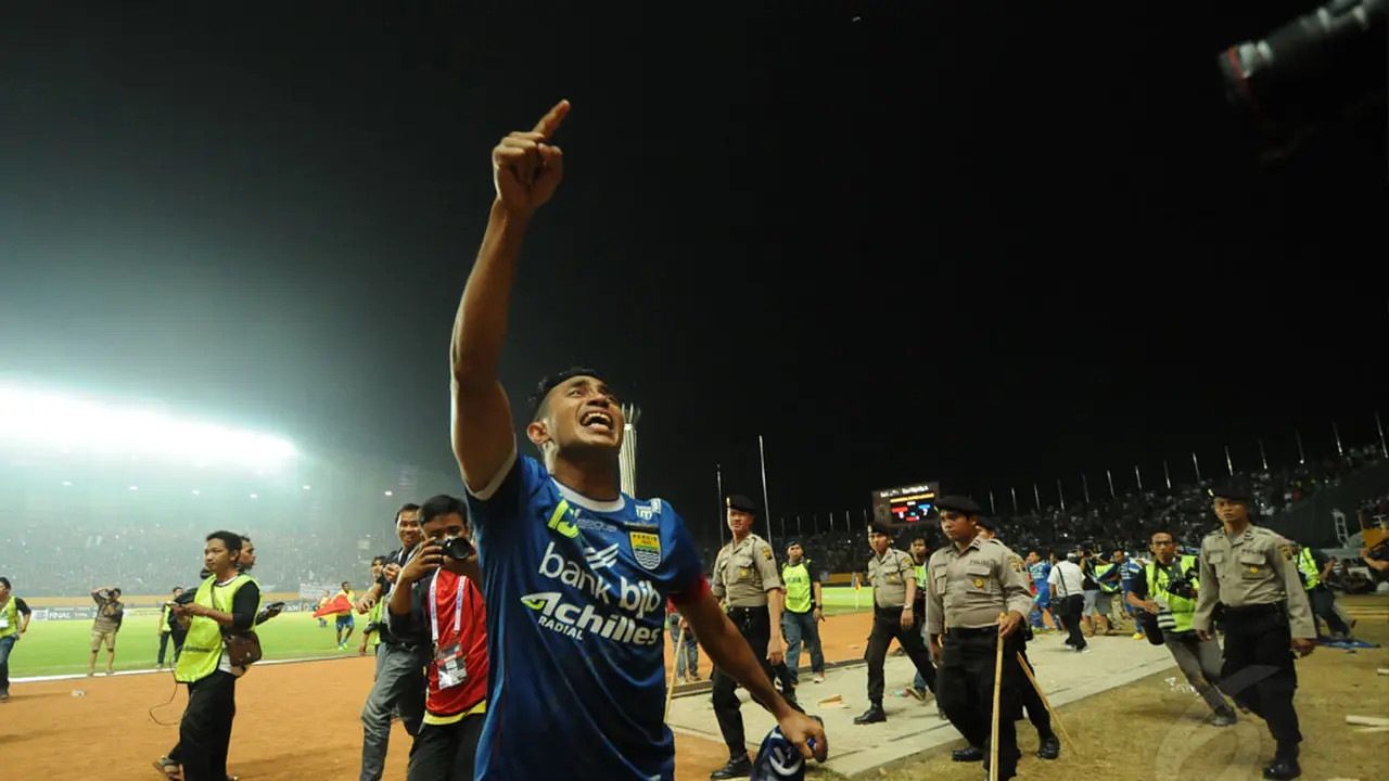 Air Mata Kemenangan Persib Berhamburan di Gelora Sriwijaya