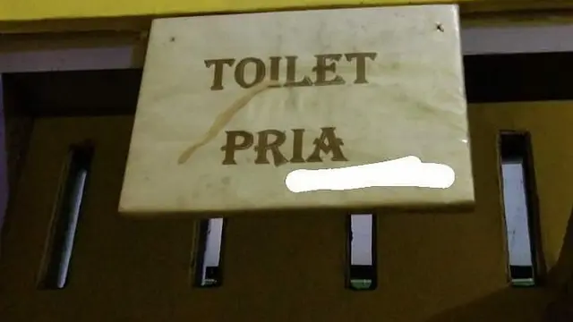 6 Tulisan Toilet Umum Wanita dan Pria Tak Sesuai Ini Bikin Bingung