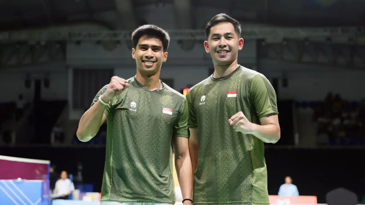 Sabar Karyaman Gutama/Moh Reza Pahlevi Isfahani - SEA Games 2025 - Bulu Tangkis