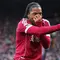 Rio Ngumoha kembali mencuri perhatian dalam kemenangan Liverpool di Liga Inggris 2025/2026, Sabtu (11/04/2026). (AP Photo/Jon Super)