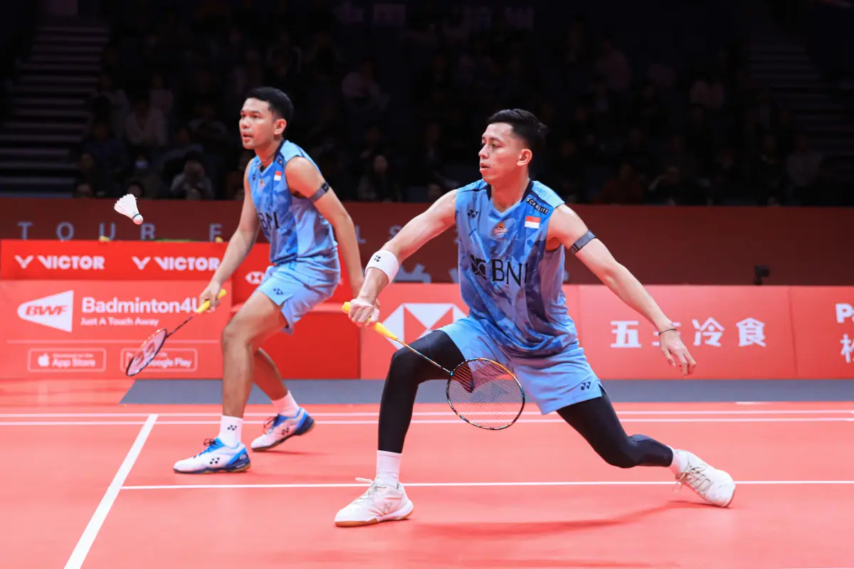 Fajar Alfian/Muhammad Rian Ardianto - BWF World Tour Finals 2023 - Bulu Tangkis