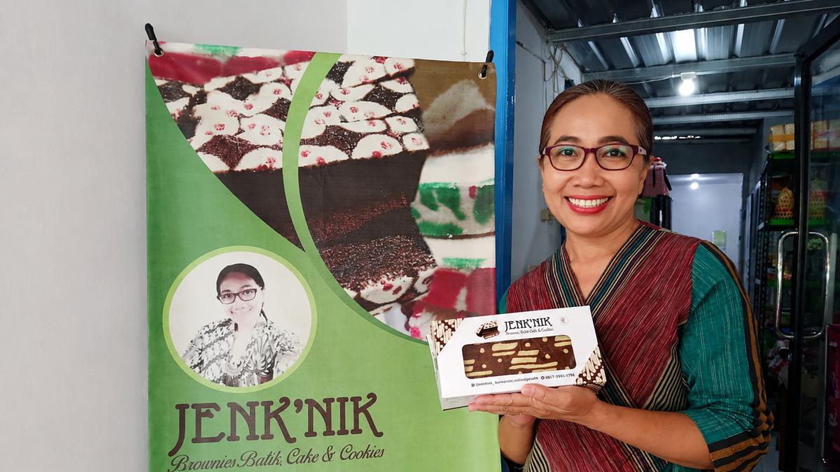 Angkat Kebudayaan Jogja, Ester Niken Kenalkan Brownies dan Cookies Batik yang Cocok untuk Oleh-Oleh