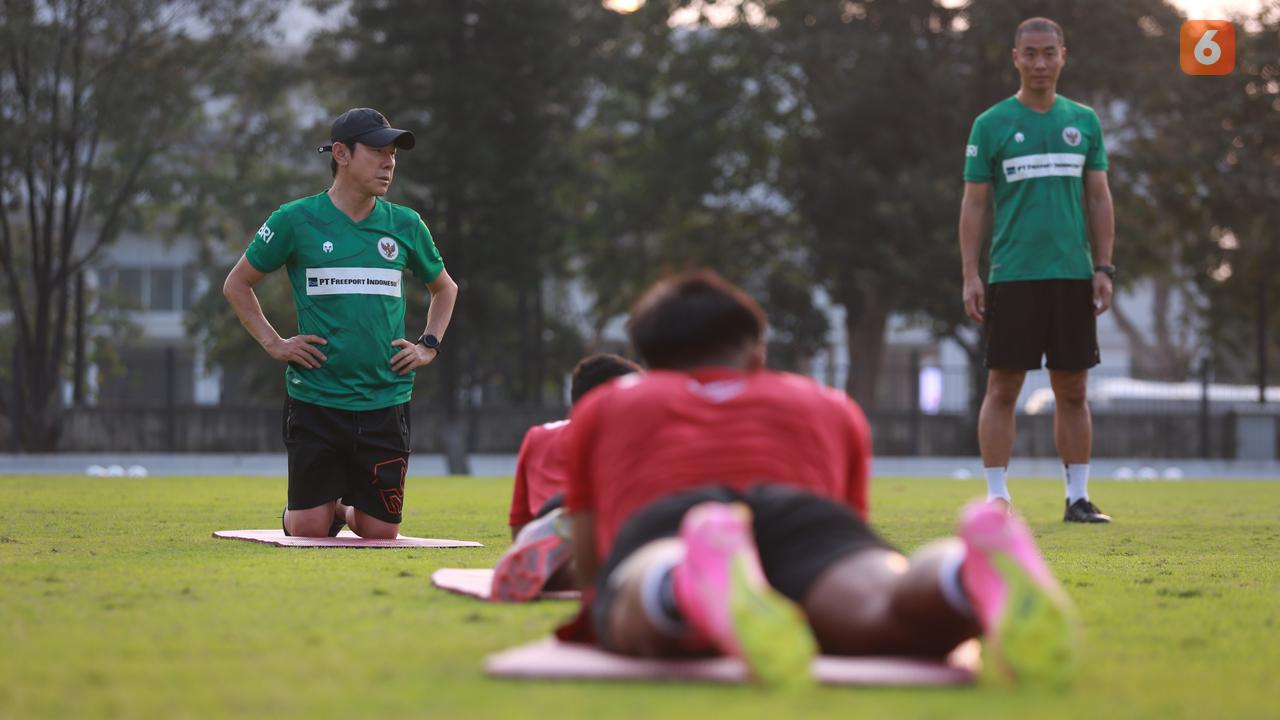 Foto: Timnas Indonesia U-23 Gelar Latihan Perdana untuk Piala AFF U-23, 6 Pemain Belum Bergabung