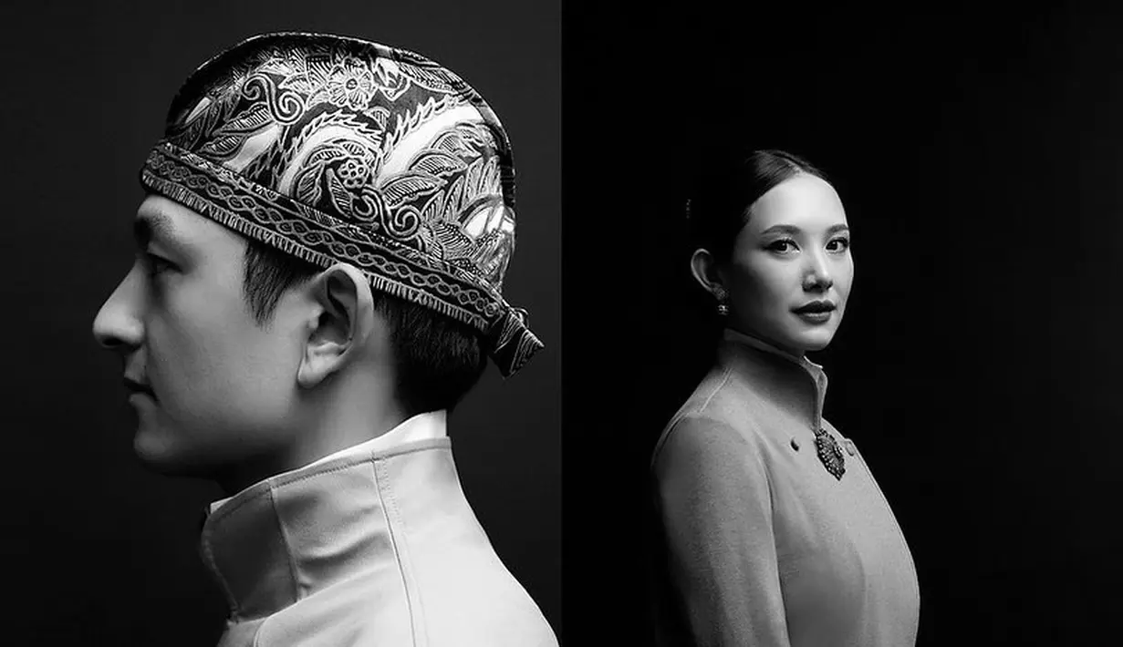 Tampilan Athina Papadimitriou dan Rio Haryanto yang tampil begitu bersahaja dalam foto prewedding. [Foto: Instagram/ Bridestory/ Foto by: @leonardiwedding]