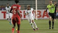 Zulham Zamrun, Timnas Indonesia. (Bola.com/Nicklas Hanoatuun)