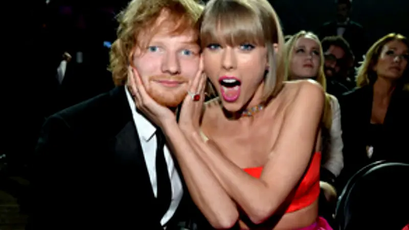 Taylor Swift dan Ed Sheeran 