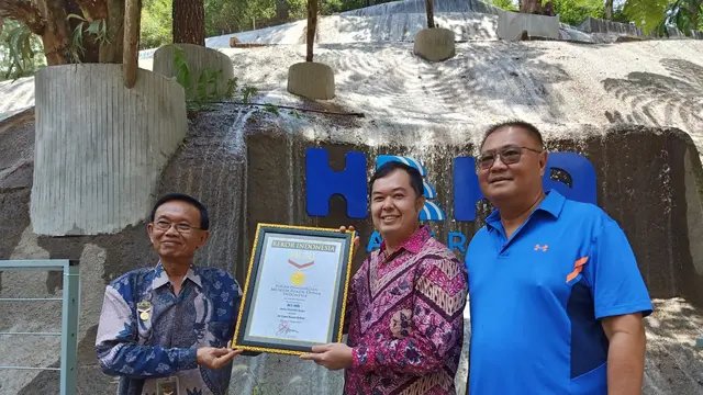 HeHa Waterfall, Objek Wisata Instagramable Anyar di Cisarua Puncak Berlatar Air Terjun Buatan