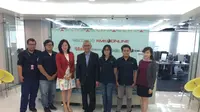 PT Astragraphie Xprins Indonesia saat berkunjung ke kantor Liputan6.com, Kamis (2/3/2017).