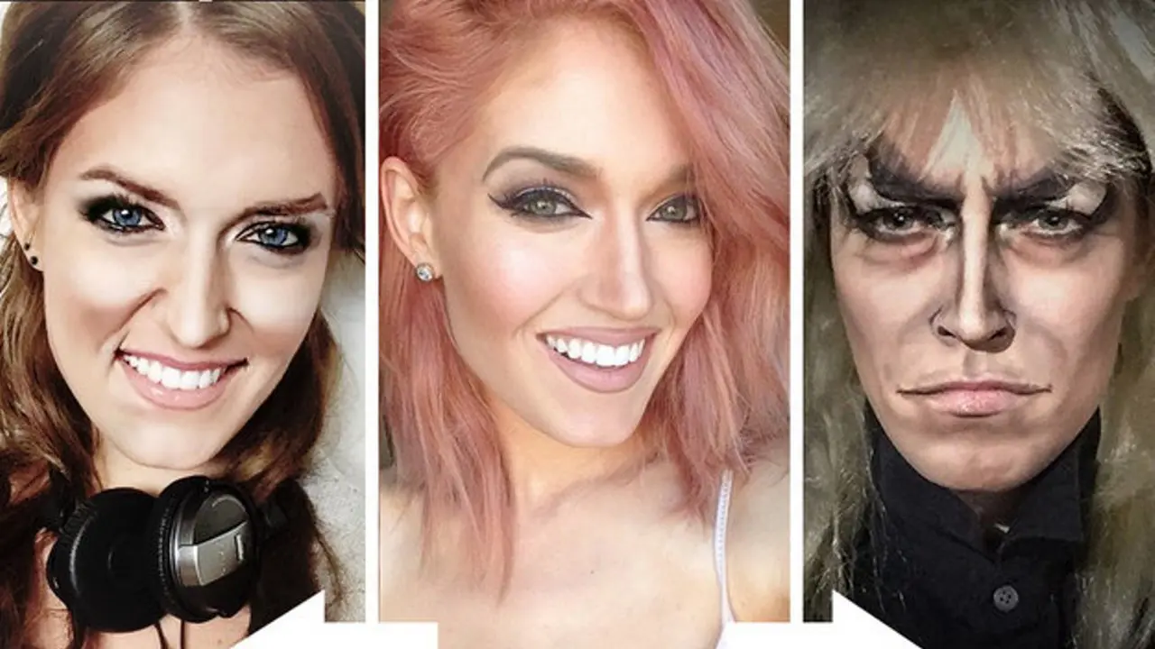 Cewek Ini Ubah Tampilan Wajahnya Jadi Siapa Saja dengan Makeup