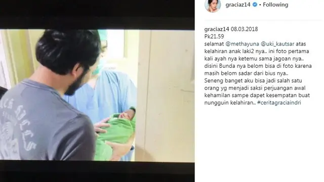 Gracia Indri dan Metha Yunatria