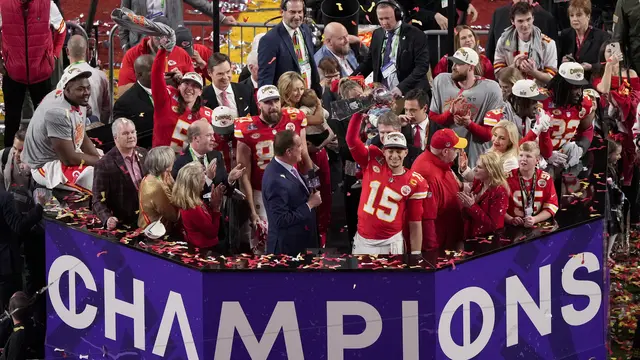 Kansas City Chiefs menjadi juara Super Bowl LVIII