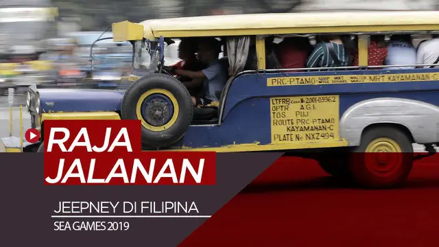 VIDEO: Mencoba Jeepney, Raja Jalanan di Negara Tuan Rumah SEA Games 2019