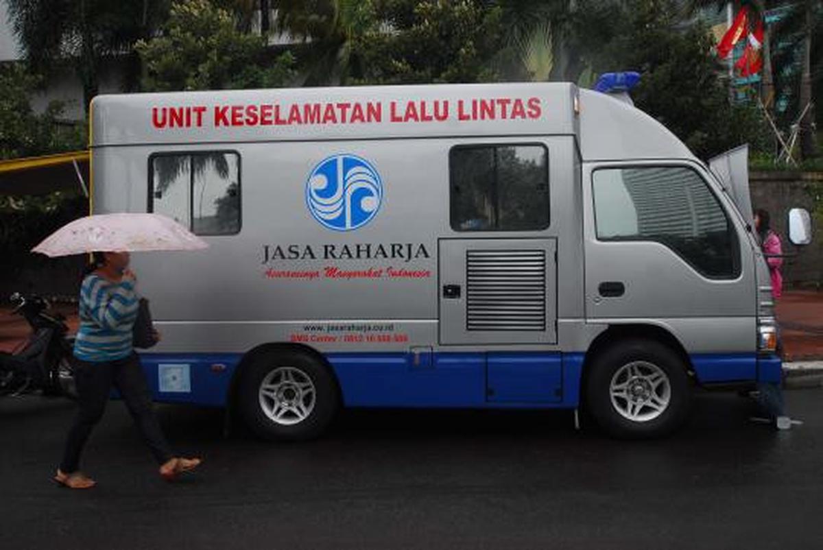 Jasa Raharja gelar pengobatan gratis di Bundaran HI