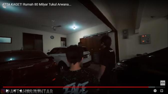 Rumah Tukul Arwana. (Youtube Atta Halilintar via Merdeka.com)