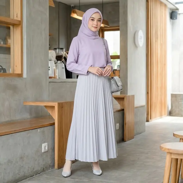 Padu Padan Warna Rok dan Blouse untuk Lebaran 2026 yang Elegan
