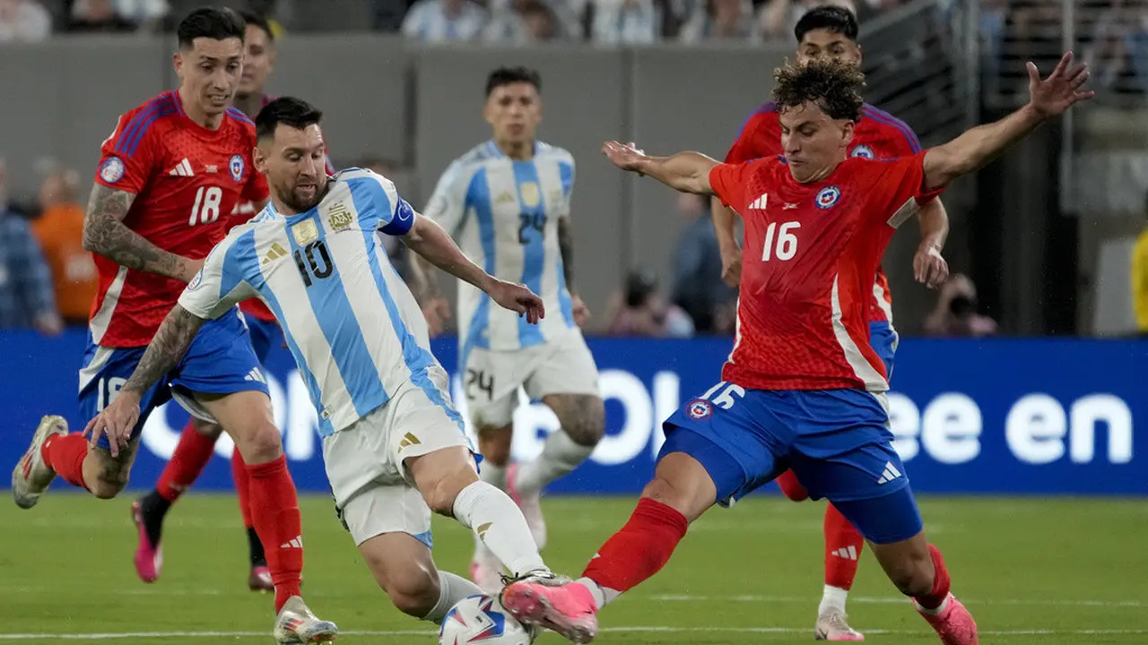 FOTO Chili Vs Argentina Copa America 2024