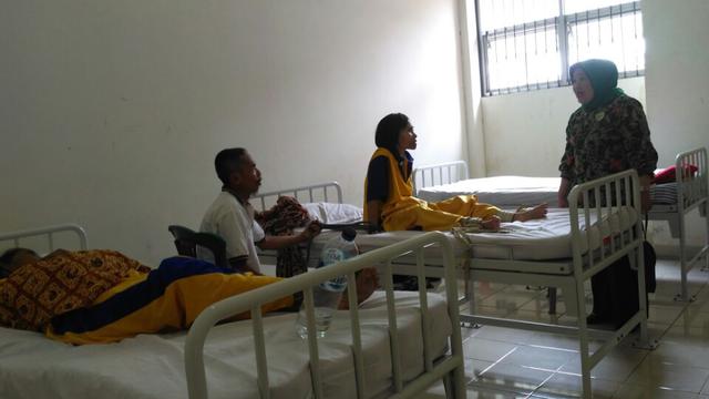 Pasien RSJ Ernaldi Bahar Palembang (Liputan6.com/Nefri Inge)