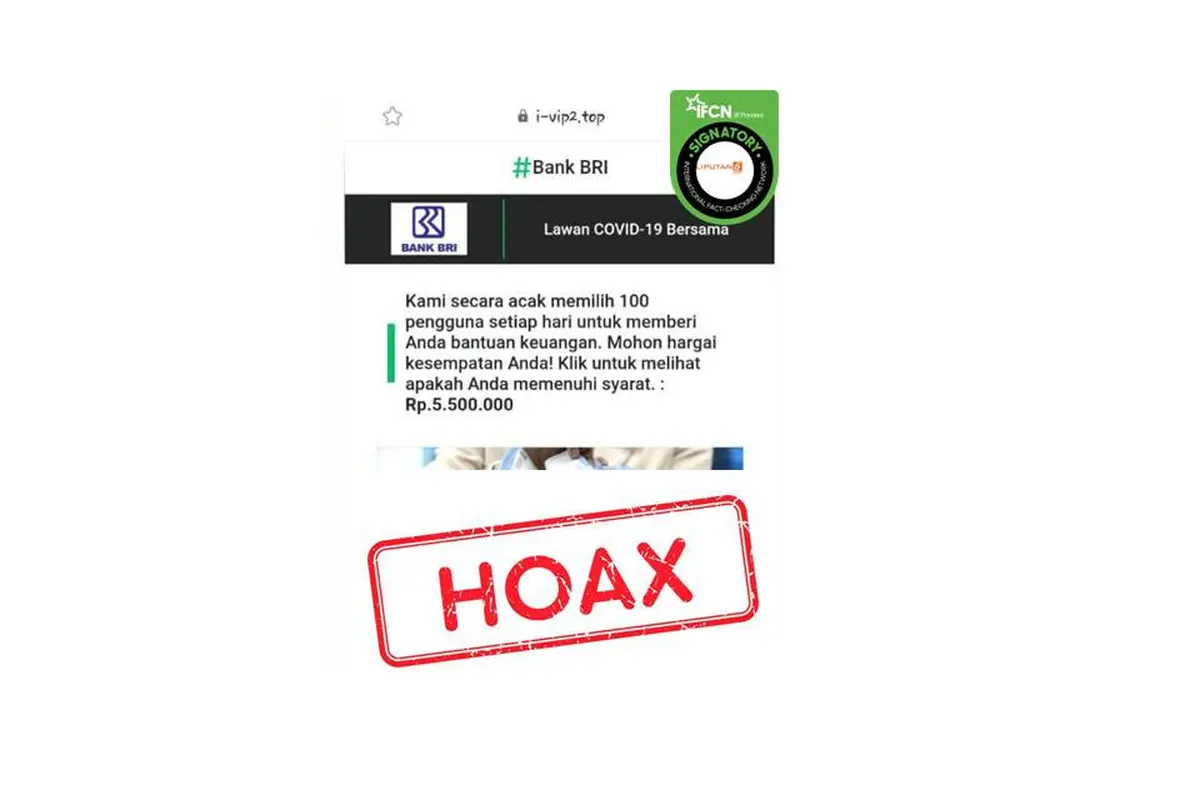 Cek Fakta Bank BRI