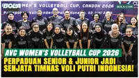 Timnas Voli Putri Indonesia Bidik 4 Besar di AVC Women's Volleyball Cup 2026
